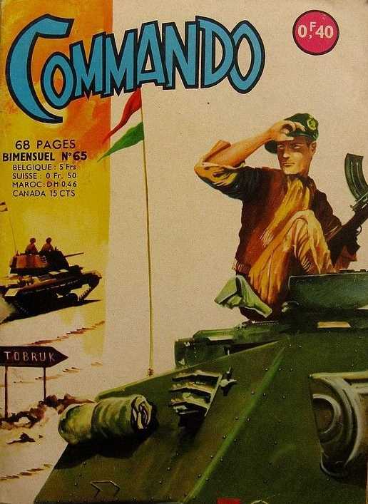 Scan de la Couverture Commando n 65